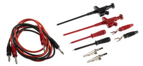 Przewody pomiarowe Hirschmann Test & Measurement Zacisk krokodylkowy Zestaw przewodów pomiarowych