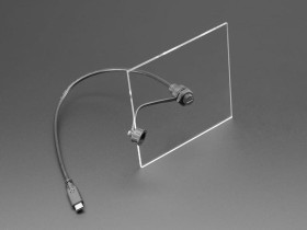 Adafruit USB C Small Round Panel Mount Extension Cable
