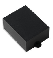 KM-36B Obudowa z tworzywa KM36B wymiary: 85x64x36mm - pełna - czarna - ABS