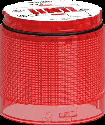 XV6C24 Light element, modular, 60 mm, red, 24 V ACDC, continuous light