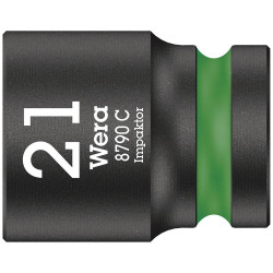 Wera 05004578001 8790 C Impaktor Socket with 1/2&quot; Drive 21 x 38 mm
