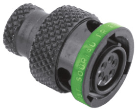 Złącze wielostykowe przemysłowe 6-pinowe Montaż na kablu Wtyczka Souriau Sunbank by Eaton