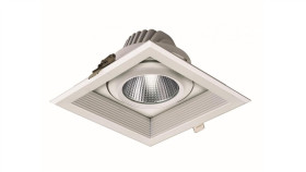 Oprawa Tapis Downlight Led 25W 3100Lm 36St 830 Ecg Biały 0000002057