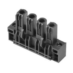 Weidmüller 1122130000 Obudowa złącza pin żeńskiego na kabel BLL 7.62HP/04/180F 3.2SN BK BX, wire-to-board, piny: 4, 20 A