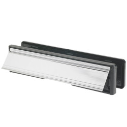 Yale Locks Letter Plate Silver (Visi-Packed) 300mm (12in)