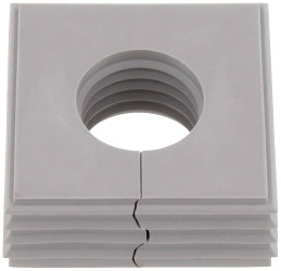 CONTA-CLIP 28582.6 Element uszczelniający KDS-DEG 20-21 GR, (D x S x W) 42.8 x 42.8 x 17.7 mm, termoplastyczny elastomer