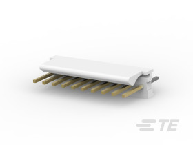 Listwa stykowa PCB 10-pinowe MTA 100 raster: 2.54 mm Pionowy 1-rzędowe TE Connectivity Kabel250 V W osłonie