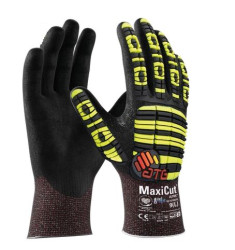 Rękawice robocze rozmiar: 10 materiał: Nylon, Poliester, Stal nierdzewna, Wolfram zerwanie: 4 ścieranie: 4