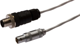 Kabel połączeniowy, 20 m, żeński (gniazdo) 2-pinowy prosty, M12 męski (złącze) prosty, VKB06F41