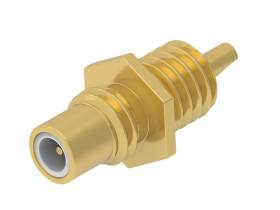 Złącze koncentryczne Montaż na panelu Żeński typ złącza Złącze SMC 10GHz Lutowane