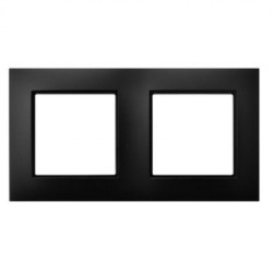 ARIA czarny R-2U/33 Ramka 2-krotna OSPEL