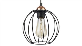 Lampa Wisząca Nisyro Złoto Czarna, Źródło Z Ośmioma Alabastrowymi Szklanymi...