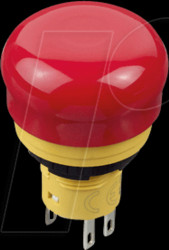 AB6E-3BV02PTRH X6-16mm, E-Stop, unibody, 30mm mushr, 2NC, sold/tab term