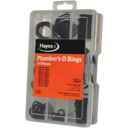 Arctic Hayes 557001 Plumber&#x27;s O-Ring Kit, 144 Piece