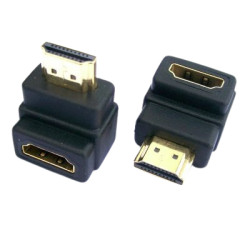 Adapter HDMI M/F kątowe