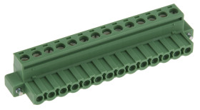 Klucz polaryzacyjny 14 -pinowe raster 5.08mm Wciskane Żeński Phoenix Contact