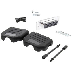 MH Connectors Mhdppk15Hd26Fs-K D-Sub Receptacle Set 15 Pins Solder Bucket