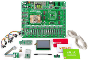 Zestaw uruchomieniowy ARM Cortex M4 MikroElektronika mikroLAB for Tiva Mikrokontroler Mikrokontroler Tiva C MIKROE-2017