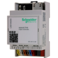 Sterownik logiczny Schneider Electric LSS 4 Wymiary fizyczne SpaceLYnk