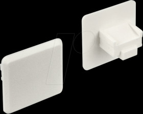 64019 Dust Cover for RJ45 jack without grip 10 pieces white