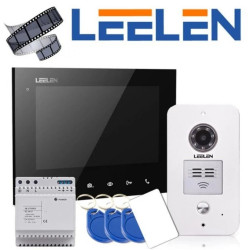 Zestaw wideodomofonowy z monitorem 7cali 305N_V31 / N15pc + zasilacz na szynę DIN (PAMIĘĆ ZDJĘĆ)