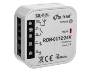 Radiowy odbiornik bramowy ROB-01/12-24V EXF10000039