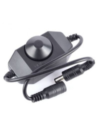 ŚCIEMNIACZ MANUALNY LED PRZELOTOWY SUN-T2 CZARNY