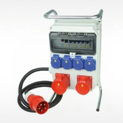 Rozdzielnica przenośna HEL 2x32A/5P 3xGS IP44 9012119W