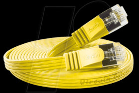 PKW-STP-SLIM-KAT6 0.5 GE Cat.6 SLIM patch cable, STP(PIMF), 0,5 m, yellow