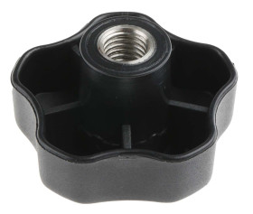 Pokrętło mocujące M12 długość gwintu: 18mm średnica pokrętła 60mm średnica gwintu: 12mm Z wieloma pokrętłami Otwór