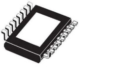 Układ przełącznika zasilania 27A PowerSSO-16 kanały: 4 Strona wysoka 40 V Strona wysoka