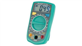 Miernik Cyfrowy Multimetr 500V Ac/Dc 10A Dc 200M Om Mt-1233D