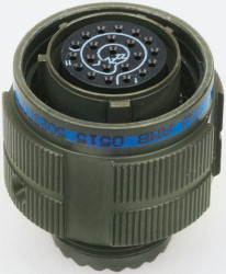 Złącze 13-pinowe Męski Amphenol Socapex Męski Montaż na kablu MIL-DTL-38999 rozmiar 11