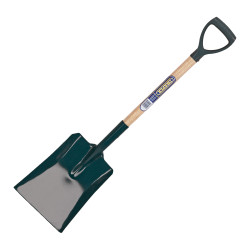Draper 10904 Square Mouth Builders Shovel with Hardwood Shaft