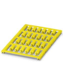 Oznacznik na przewody Phoenix Contact UC-WMCO 4,9 (12X5) YE 0827734, montaż: zaciskanie, 12 x 5 mm, etykiety na arkuszu: