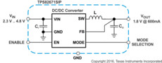 600-mA, High-Efficiency MicroSiP™ Step-Down Converter Module (Profile