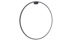 Kinkiet Saturno Black 46W Led Ml8852 Milagro