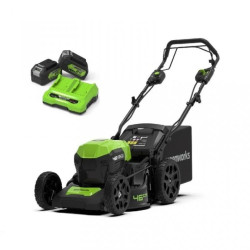 Kosiarka akumulatorowa 46cm 2x24V, z ładowarką podwójną i dwoma akumulatorami 4Ah G24X2LM46SPK4X 2512807UD