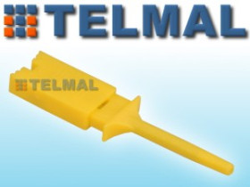 Chwytak pomiarowy łapka 50mm tester zółty