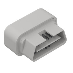 ZOBD MINI SET J 24V – Zestaw OBD2 24V z obudową, ABS, jasnoszary Kradex