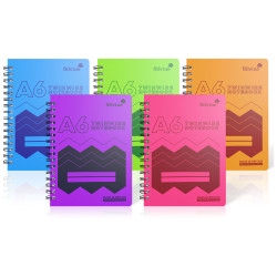 Silvine POLYA6 Twinwire Polyprop A6 Notebook