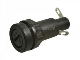 Oprawka bezpiecznikowa; 5x20: GBA-z-B-4: gniazdo