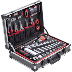 Metafranc WU8971470 Toolbox 131-Piece Ideal for DIYers Size 320x140x460mm