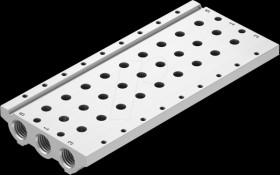 566625 Connection outlet, G1/4-9, 16 mm, 16 slots