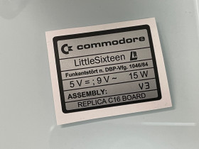 Little 16 serial badge