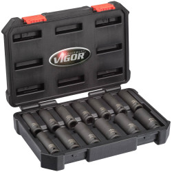 Vigor V5550L Kraft Bit Set 13-Piece Hex 1/2" Phosphated Machine Use