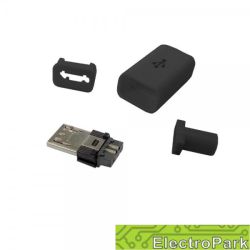 Wtyk USB typ B micro montowany na kabel