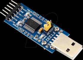 AUSB-UART-FT Developer boards - USB type-A to UART, FT232