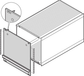 Rama przednia, seria: 20838, typ: Panel boczny