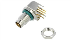 M8as-06Pmmr-Sf8001 Złącze M8 Męski 6Pin Kątowe 90 Na Pcb Gniazdo 1,5A Ip68